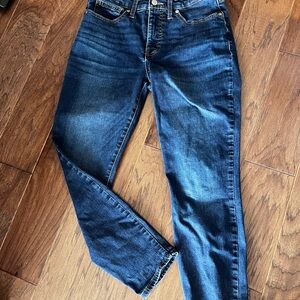 Lucky Brand Dark Blue Women's Ankle Jeans
